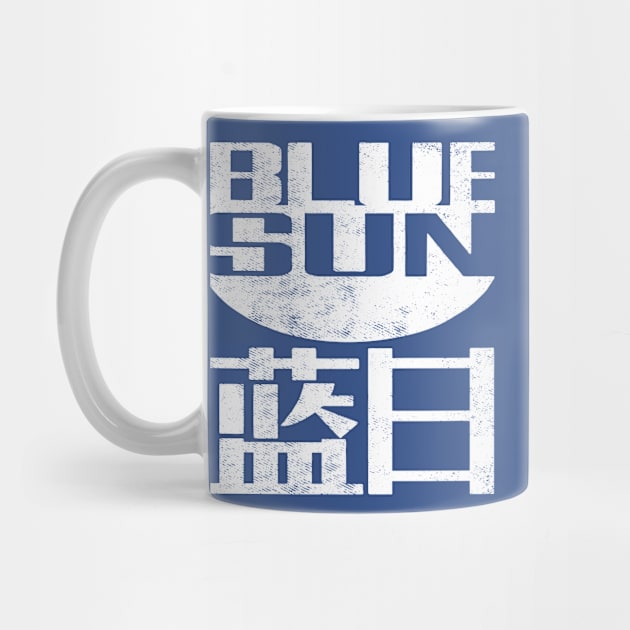 Blue Sun Logo (White) by jeffsmoll